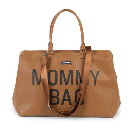 Childhome® Mommy Bag Leatherlook Brown