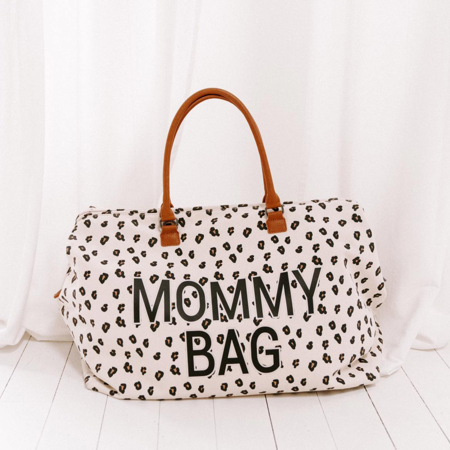 Childhome Mommy Bag nursery bag Canvas Leopard