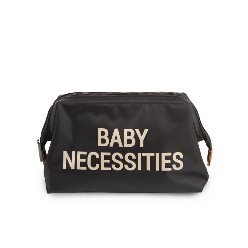 Picture of Childhome® Baby Necessities Toiletry Bag Black Gold