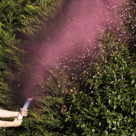 Picture of Ginger Ray® Gender Reveal - Pink Gender Reveal Smoke Cannon