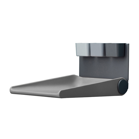 Picture of Leander® Wally™ Wall mounted changing table Dusty Grey