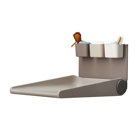Picture of Leander® Wally™ Wall mounted changing table Cappucino