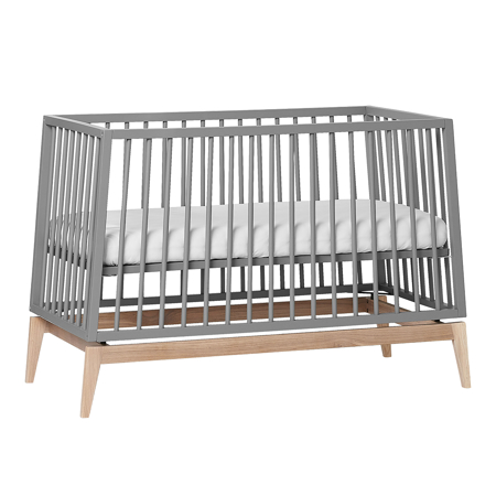 Picture of Leander® Luna™ Baby Bed wo. mattress 120x60 cm Grey/Oak