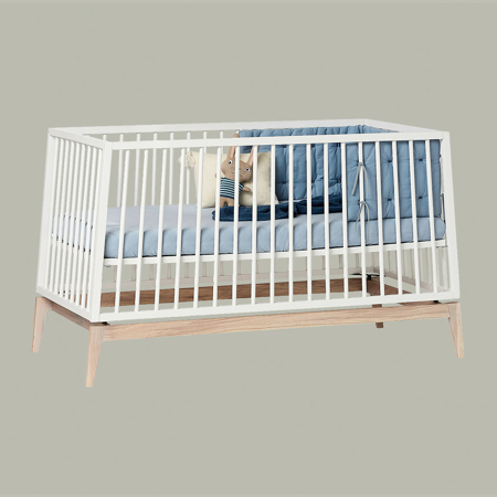 Leander® Luna™ Baby Bed wo. mattress 140x70 cm White/Oak
