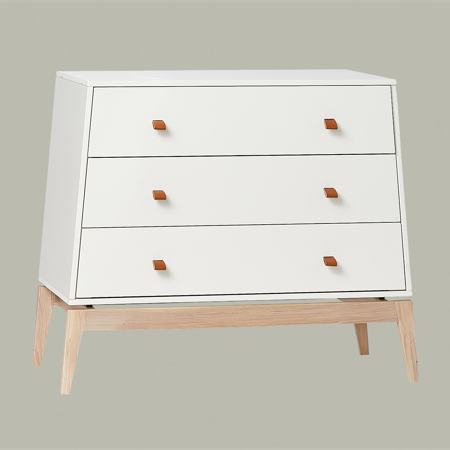 Leander® Luna™ Dresser, White/Oak