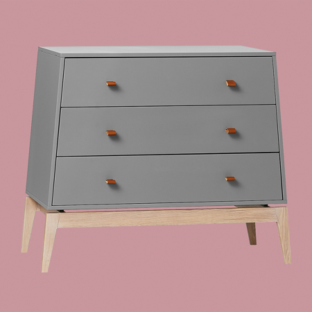 Leander® Luna™ Dresser, Grey/Oak