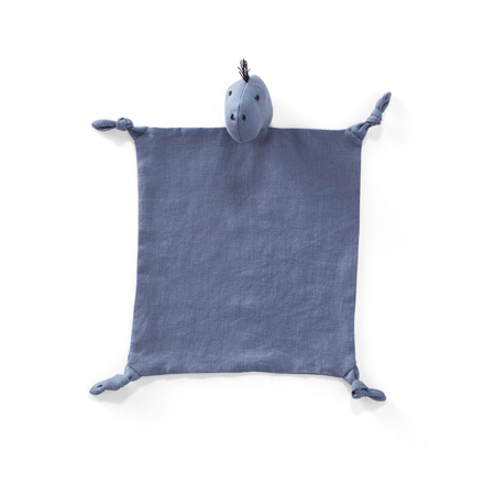 Kids Concept® Dino blanket Dino linen Blue