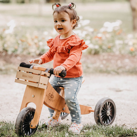 Picture of Kinderfeets® Balance Bike Tiny Tot Plus 2in1 Bamboo 