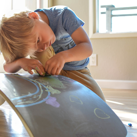 Picture of Kinderfeets® Kinderboard Chalkboard Gray