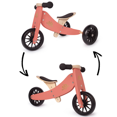Picture of Kinderfeets® Tinytot Balance Bike 2in1 Coral