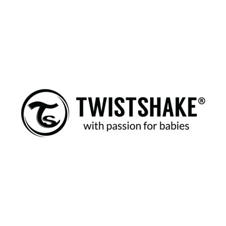 Picture of Twistshake 2x Bib Grey&White (4+M)