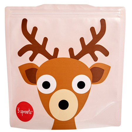 Picture of 3Sprouts® Sandwich Bag (2 pack) Deer