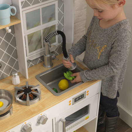 Picture of KidKratft® Let's Cook Wooden Play Kitchen