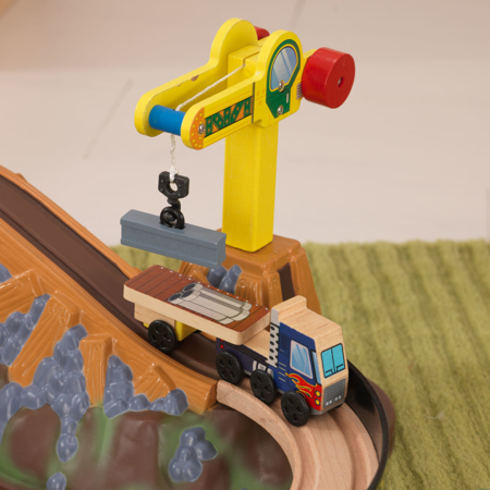 Picture of KidKratft® Bucket Top Construction Train Set
