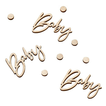 Ginger Ray® Wooden Baby Confetti