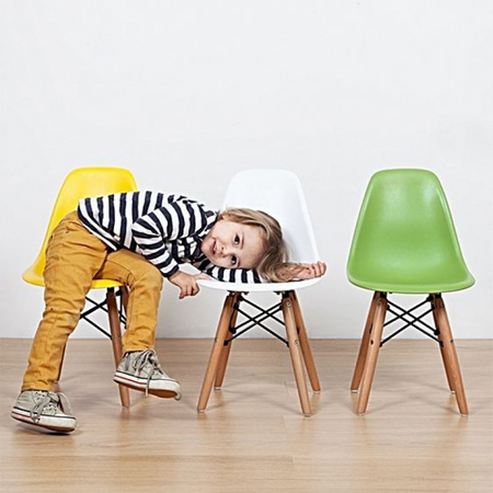 Picture of EM Scandinavian Inspired Kid's Chair Grey