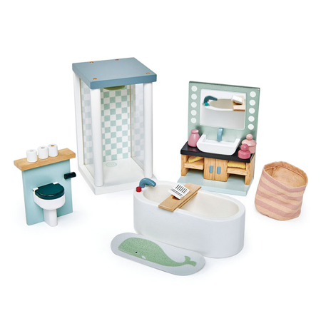 Picture of Tender Leaf Toys® Dolls House Bathroom Furniture