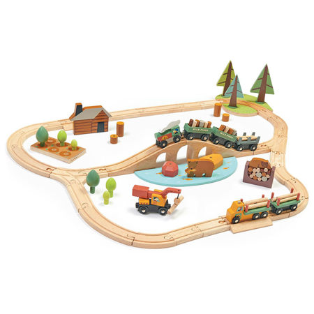 Picture of Tender Leaf Toys® Wild Pines Train Set