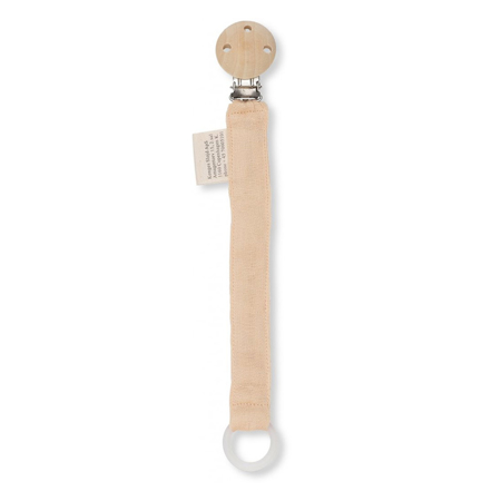 Picture of Konges Sløjd® Pacifier strap muslin - Sand