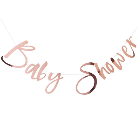 Ginger Ray® Baby Shower Bunting Rose Gold