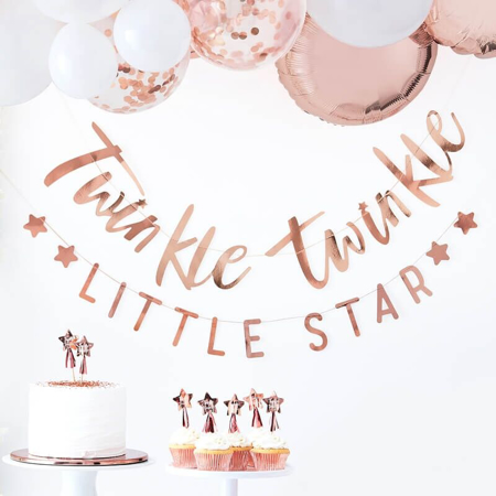 Picture of Ginger Ray® Twinkle Twinkle Little Star' Baby Shower Bunting
