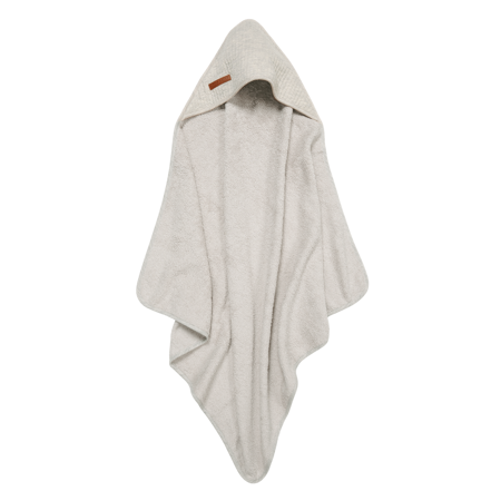 Picture of Little Dutch® Hooded towel Pure Grey 