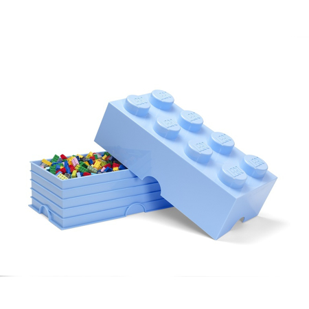 Picture of Lego® Storage Box 8 Light Royal Blue