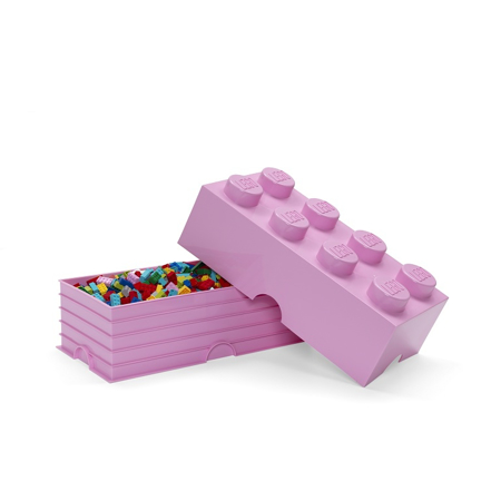 Picture of Lego® Storage Box 8 Light Purple