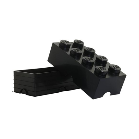 Picture of Lego® Storage Box 8 Black