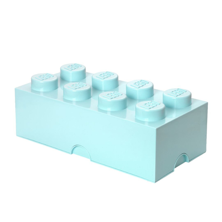 Lego® Storage Box 8 Aqua