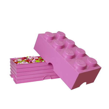 Picture of Lego® Storage Box 8 Bright Purple
