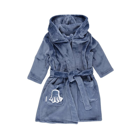 Picture of Little Dutch® Baby bathrobe Ocean Blue 98/104