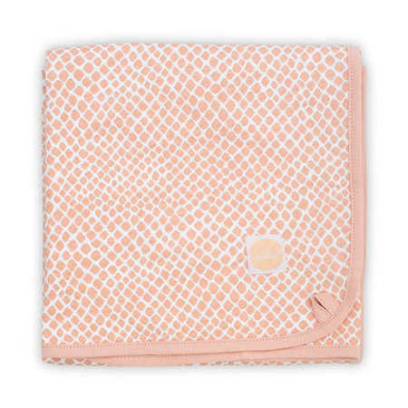 Picture of Jollein® Blanket 75x100cm Snake Pale Pink