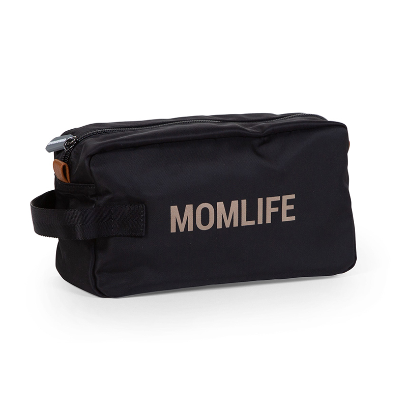 Picture of Childhome® Momlife Toiletry Bag Black Gold