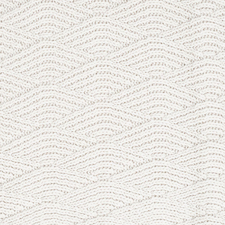 Jollein® Blanket River Knit 75x100cm White