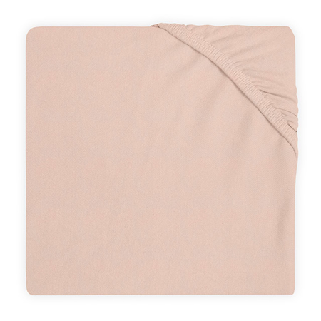 Picture of Jollein® Fitted Sheet Jersey Pale Pink 120x60