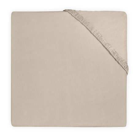 Picture of Jollein® Fitted Sheet Jersey Nougat 120x60