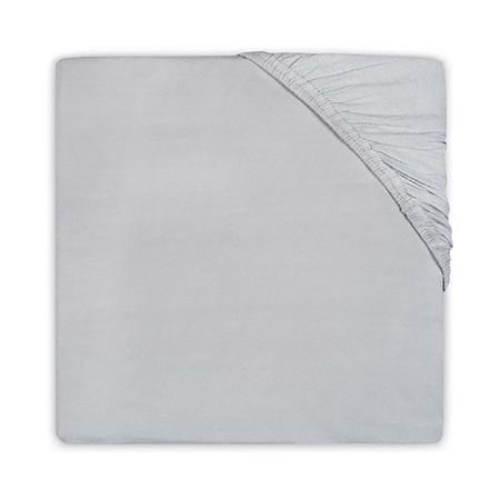Picture of Jollein® Fitted Sheet Jersey Storm Grey 120x60