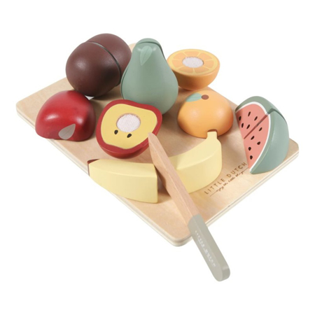Picture of Little Dutch® Wooden cutting fruits