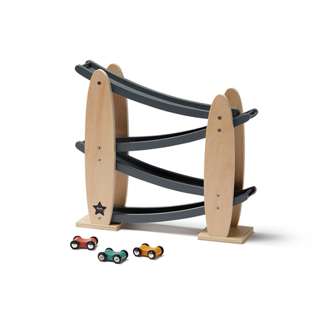Picture of Kids Concept® Car Track Natural/Grey Aiden