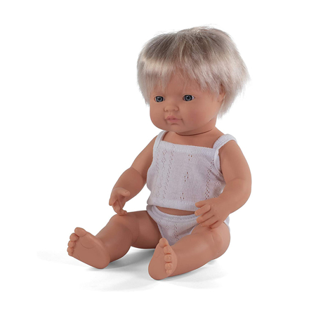 Picture of Miniland® Baby doll Caucasian Boy 38cm