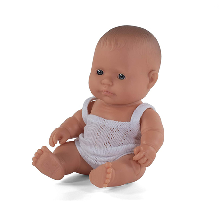 Picture of Miniland® Baby Doll Caucasian Girl 21cm