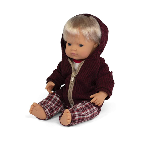 Picture of Miniland® Baby doll Cold weather Trousers Set 38cm