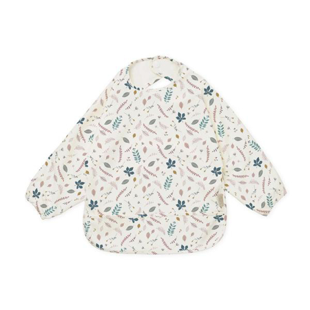 Picture of CamCam® Sleeved Bib Pressed Leaves Rose
