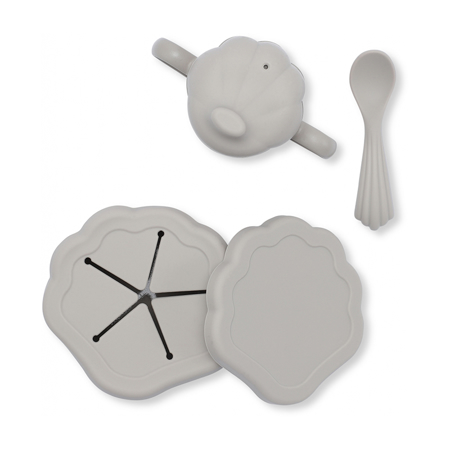Picture of Konges Sløjd® Silicone Clam Set Warm Grey