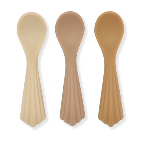 Picture of Konges Sløjd® Spoons Silicone 3 pack Shell
