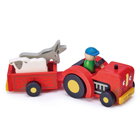 Picture of Tender Leaf Toys® Tractor And Trailer