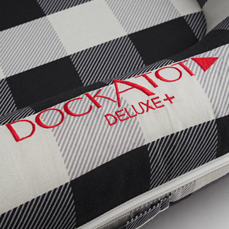 DockAtot® Deluxe+ Dock Charcoal Buffalo (0-8m)