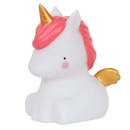 Picture of A Little Lovely Company® Little Light Unicorn - gold