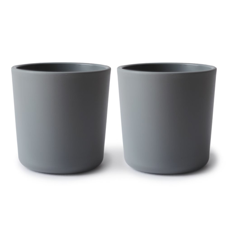Picture of Mushie® Dinnerware Cup Set of 2 - Smoke